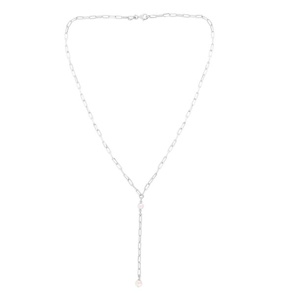 Paper clip and Baroque Necklace – simsumfinejewelry