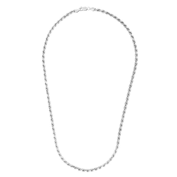 Royal Chain Silver 5mm Rope Chain AGRROY100-22 SS - Chains