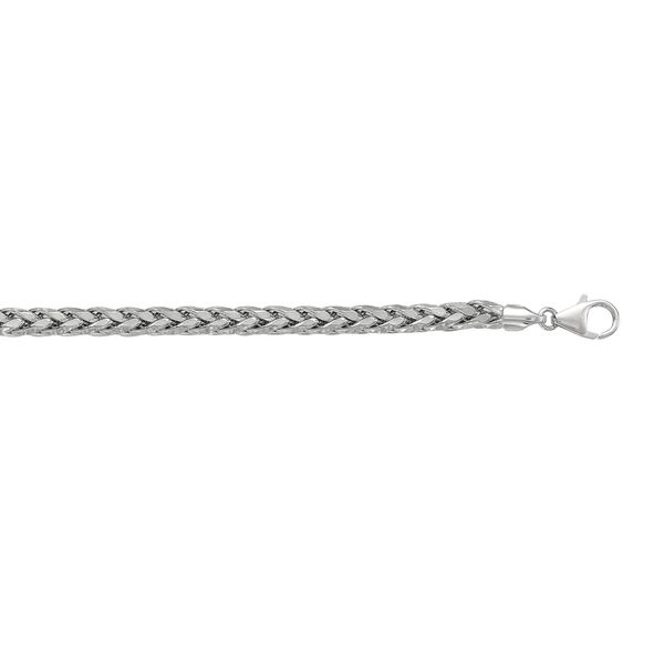 Stainless steel bracelet for men, wheat rope chain