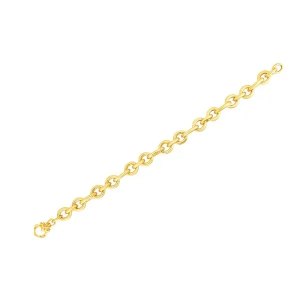 14K Diamond Cut Rope Chain Royal Hawaiian Heritage Jewelry