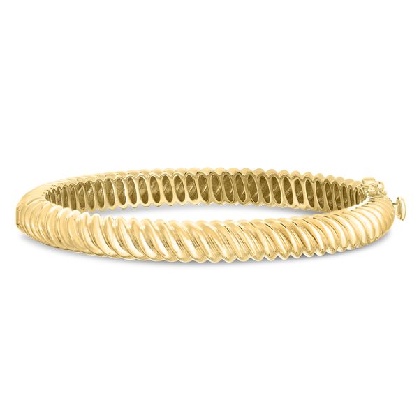 14K Twisted Cable Bangle Alan Miller Jewelers Oregon, OH