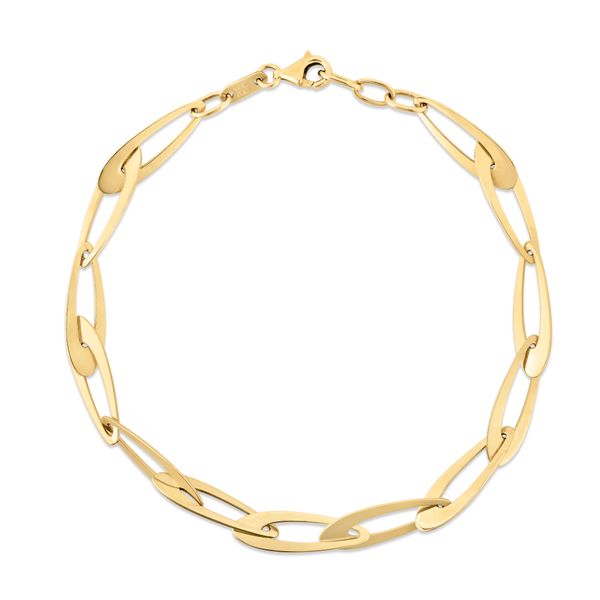 14K Gold Italian Oval Links Chain Parris Jewelers Hattiesburg, MS