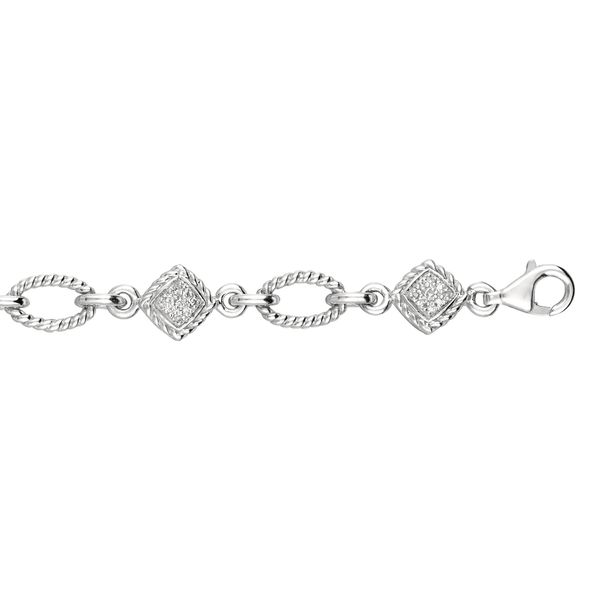 Zales 1.8mm Rope Chain Necklace in Sterling Silver - 24