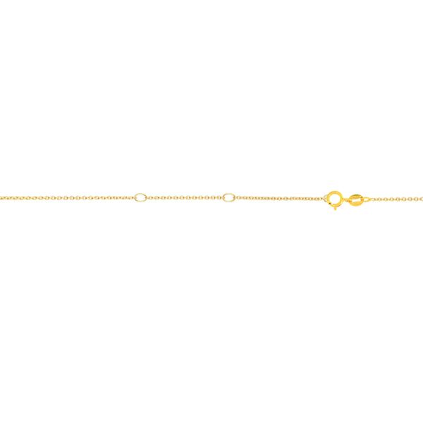 14K Gold 0.8mm Classic Cable Chain Avitabile Fine Jewelers Hanover, MA