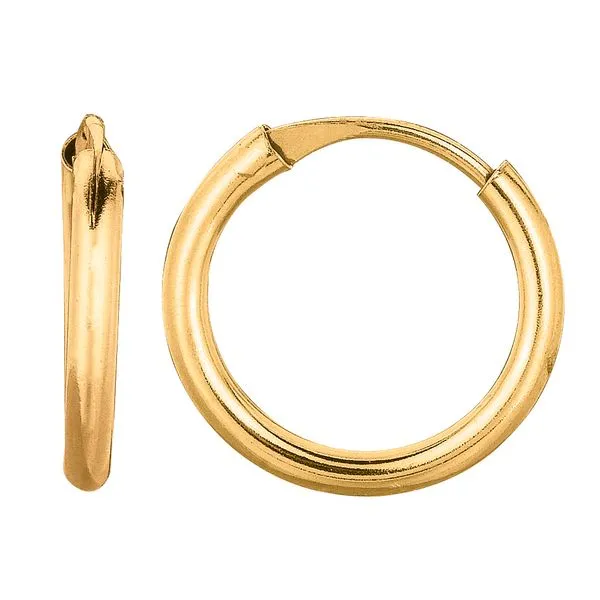 14K Yellow Gold Earrings