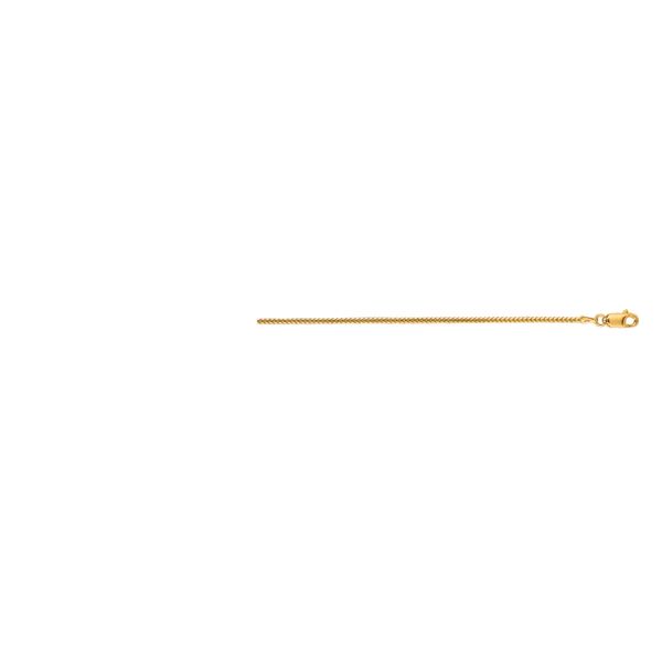 18K Gold 1.6mm Franco Chain Midtown Jewelers Herndon, VA