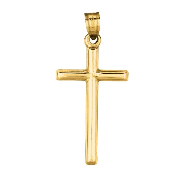 Royal Chain 14K Gold Medium Cross MD217 14KY Lexington