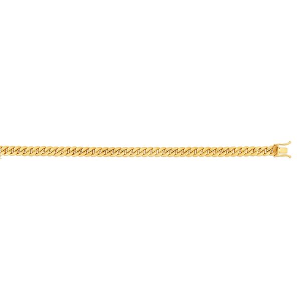 14K Gold 4.5mm Semi-Solid Miami Cuban Chain  James Douglas Jewelers LLC Monroeville, PA