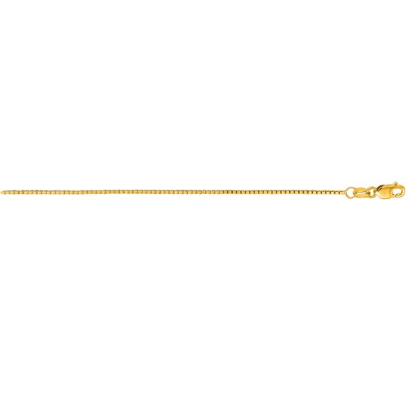 Royal Chain 14K Gold 1mm Octagonal Box Chain OCB063-24 | Parris