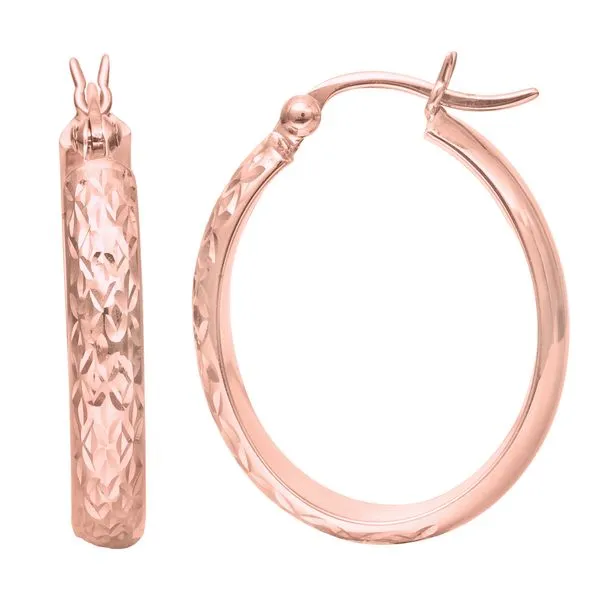14K Rose Gold Earrings