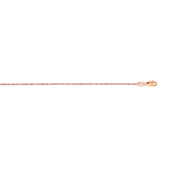 14K Yellow Gold 1.0mm Rope Chain - 18 Chain