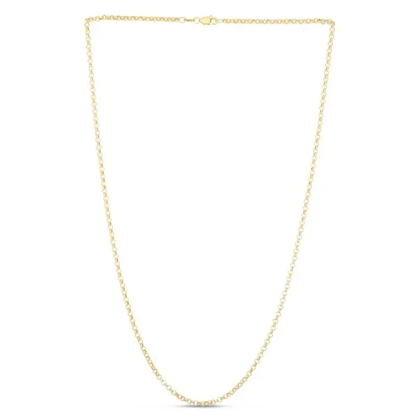 SOLID 14k Gold Rope Chain Necklace 1.6mm 1.8mm & 2.5mm Chain 