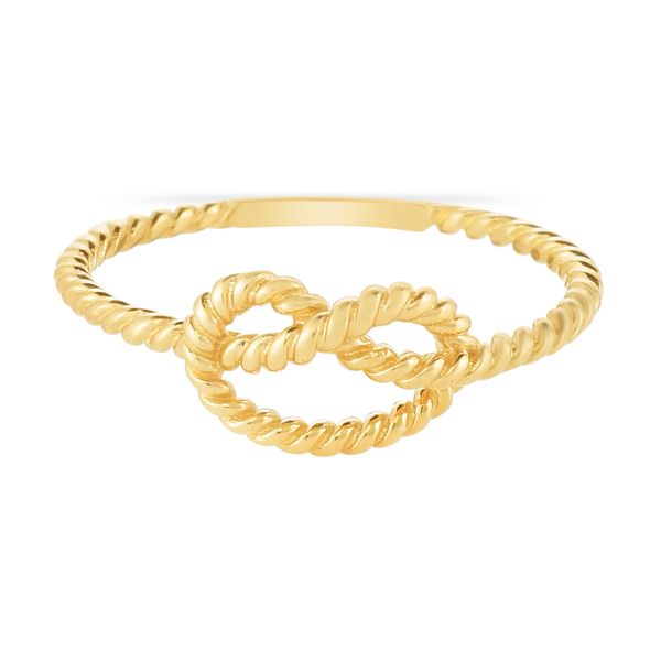 Royal Chain 14k Gold Rope Love Knot Ring R6673 07 J Anthony Jewelers Neenah Wi Royal Chain 14k Gold Rope Love Knot Ring R6673 07 J Anthony Jewelers Neenah Wi