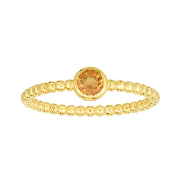 14K Gold Popcorn Gemstone Ring Alan Miller Jewelers Oregon, OH