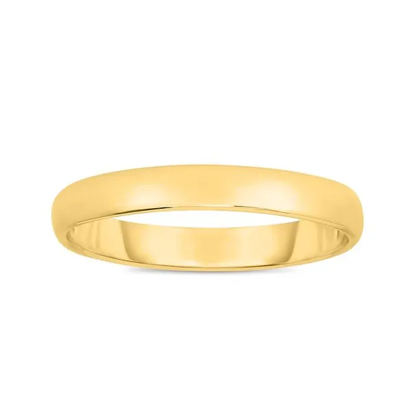 18K Yellow Gold 2.5mm Comfort Fit Wedding Ring