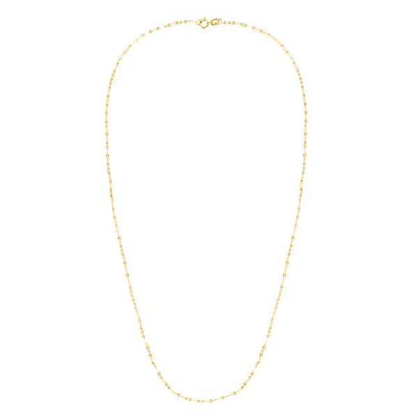 Royal Chain 14K Gold 1.4mm Mirror Rolo Chain RC11243-18