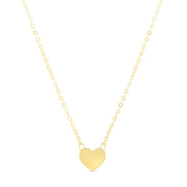 14K Yellow Mini Heart Pendant James Douglas Jewelers LLC Monroeville, PA