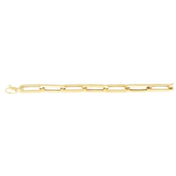 14K 9.6mm Paperclip Chain Comstock Jewelers Edmonds, WA