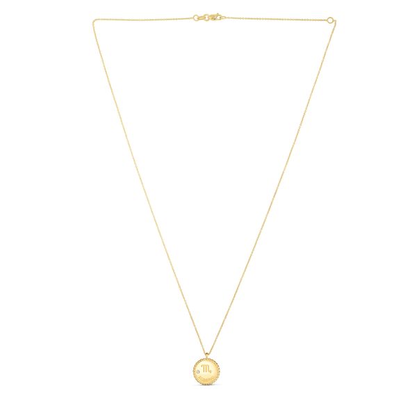 14K Gold Scorpio Pendant Necklace  Karen's Jewelers Oak Ridge, TN