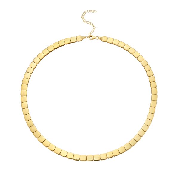 14K Gold Cube Bracelet Midtown Jewelers Herndon, VA