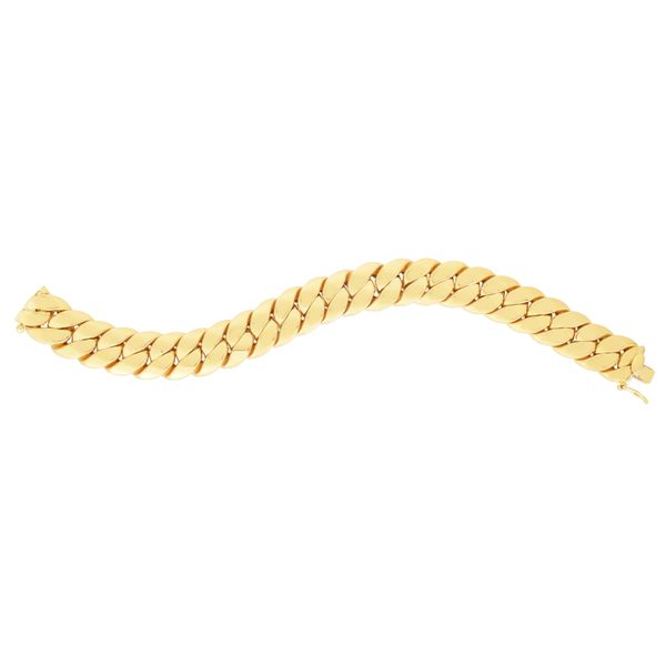 14K Gold 14mm Miami Cuban Bracelet Comstock Jewelers Edmonds, WA