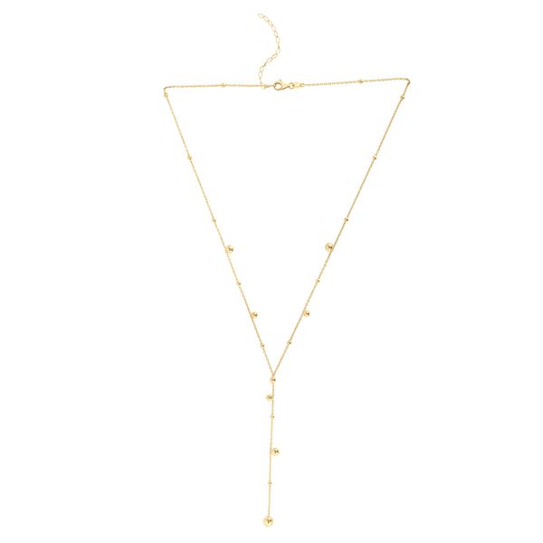 14K Gold Bead Lariat Necklace Jewel Smiths Oklahoma City, OK