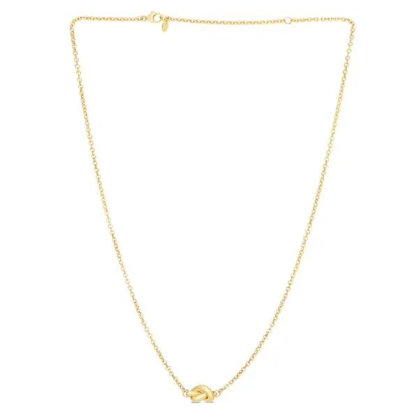 14k Gold Polished Puffed Love Knot Necklace Rc5591 18 Enchanted Jewelry Plainfield Ct 14k Gold Polished Puffed Love Knot Necklace Rc5591 18 Enchanted Jewelry Plainfield Ct