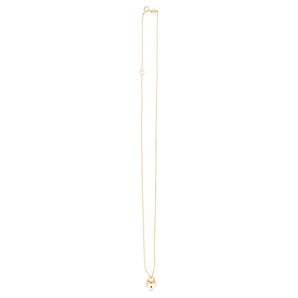 14K Gold Padlock Necklace Karen's Jewelers Oak Ridge, TN