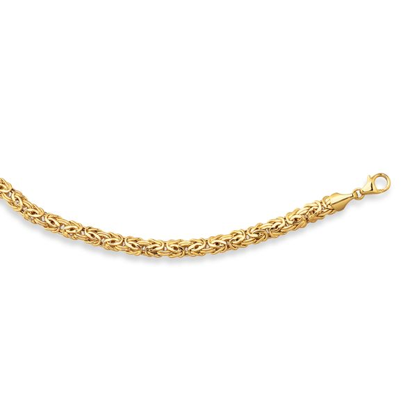 Buy 14K Gold Byzantine Chain Necklace, 4.3MM Byzantine Gold Choker, King Byzantine  Gold Chain, Byzantine Bali Necklace, Men Women Necklace Online in India -  Etsy
