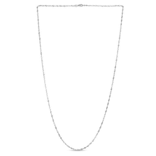 14K Gold 1.3mm Singapore Chain Midtown Jewelers Herndon, VA