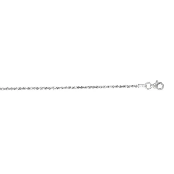 14K Gold 1.6mm Diamond Cut Royal Rope Chain WR012-22 | Lester