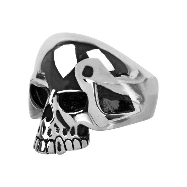 Black Oxidized Skull Ring Ritzi Jewelers Brookville, IN