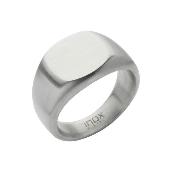 Stainless Steel Signet Ring Lewis Jewelers, Inc. Ansonia, CT