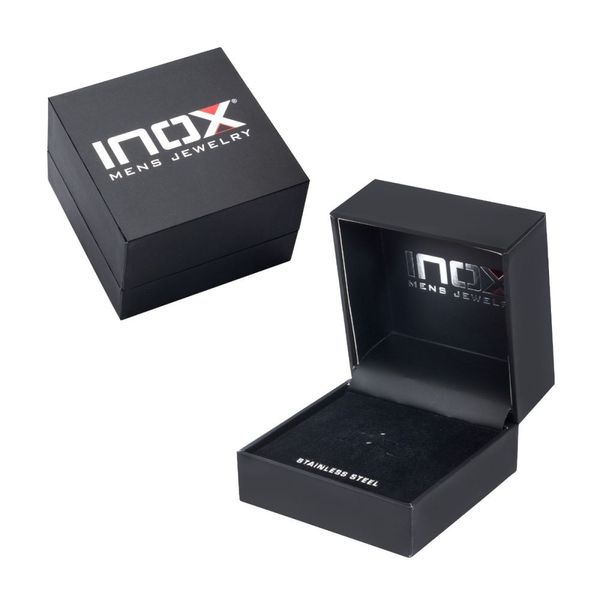 INOX Solid Meteorite Inlay Black IP Ring | Branham's Jewelry | East Tawas, MI