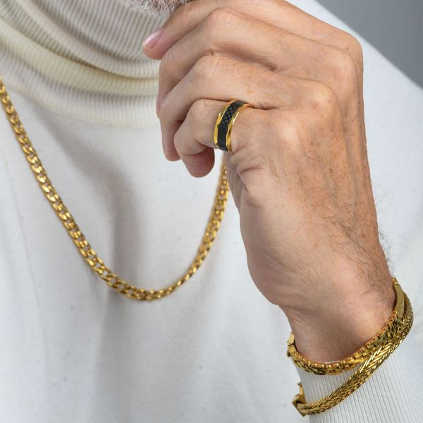 6mm 18Kt Gold Chain Miami Alan Oregon, Miller Cuban | | Necklace NK15006GP-26 Jewelers IP OH