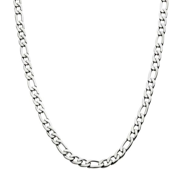 4mm Steel Figaro Chain Image 2 Enchanted Jewelry Plainfield, CT