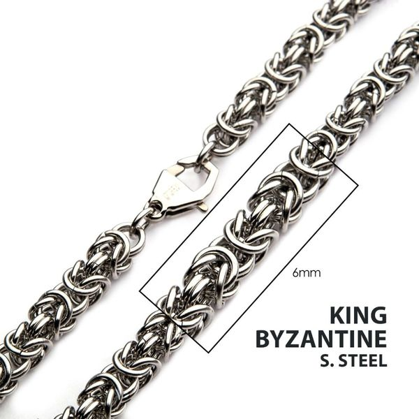 King's Chain Silver Silver Chain Stainless Steel Chain 