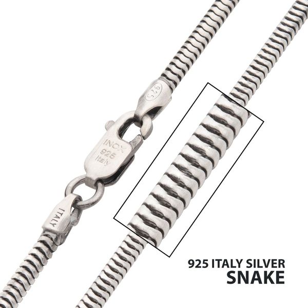 thumbnail image 2 of Savlano 925 Sterling Silver Italian Mariner Link Kenya 2 of 13