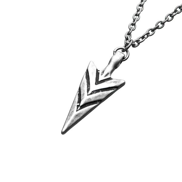 SOITIS Arrowhead Necklace for Men Viking Jewelry for Men Spear Point Necklace  Men Rock Hip Hop Jewelry | Amazon.com