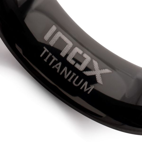 Black IP Titanium Etched Fishskin Comfort Fit Ring Image 4 Marvin Scott & Co. Yardley, PA