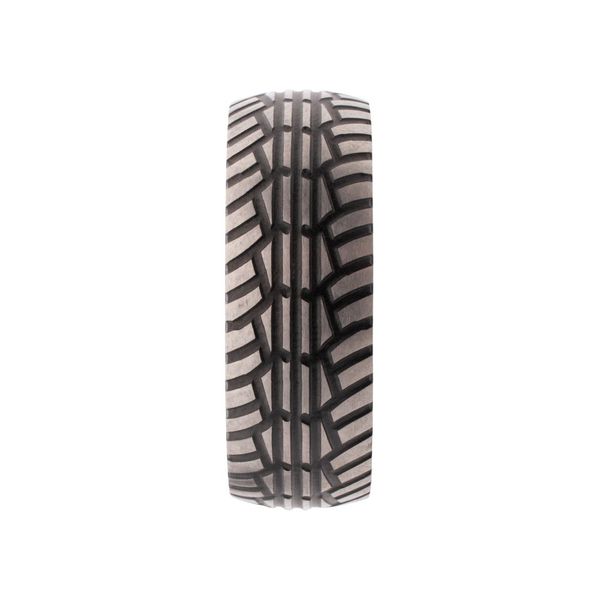 Black IP Titanium Matte Finish Tiremark Comfort Fit Ring Image 3 Carroll / Ochs Jewelers Monroe, MI