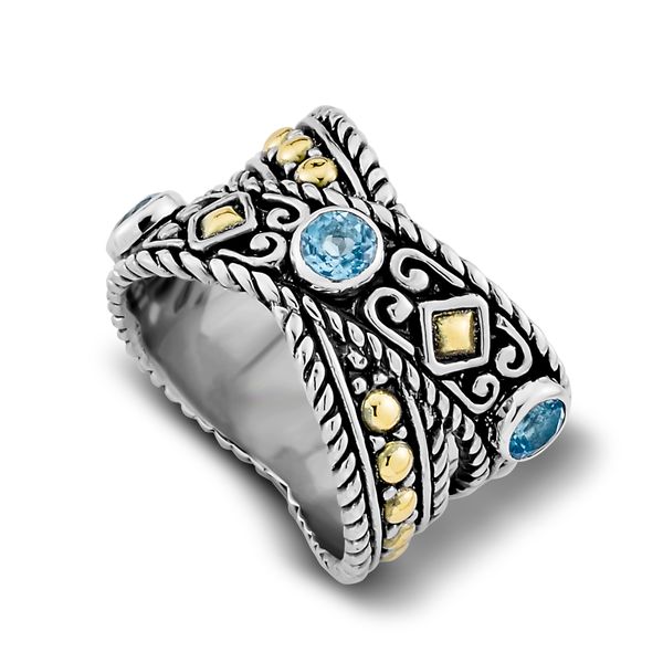 RAMU RING- BLUE TOPAZ Javeri Jewelers Inc Frisco, TX