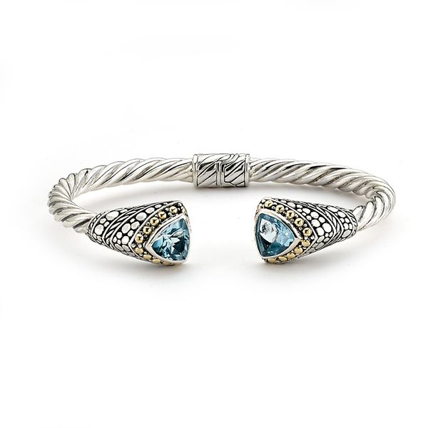 TAROWA BANGLE- BLUE TOPAZ Priddy Jewelers Elizabethtown, KY