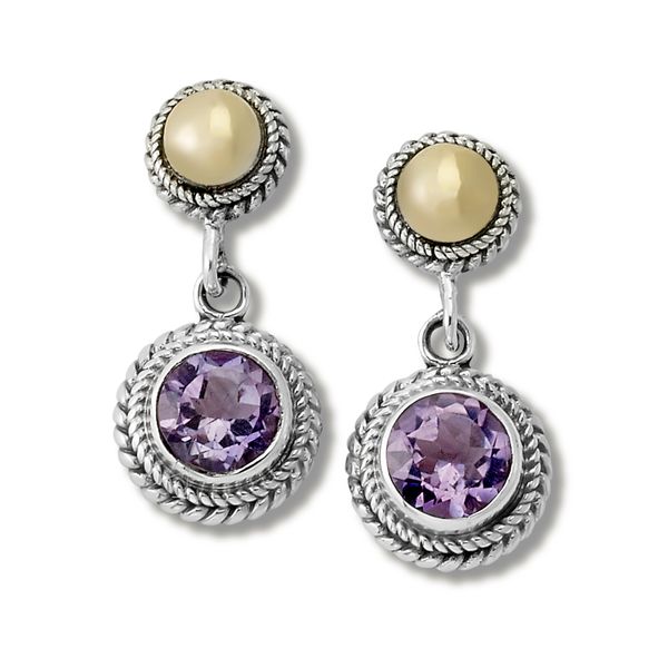 DORAL EARRING- AMETHYST Mitchell's Jewelry Norman, OK