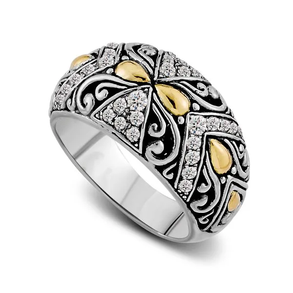 SIBAYAK RING- WHITE TOPAZ