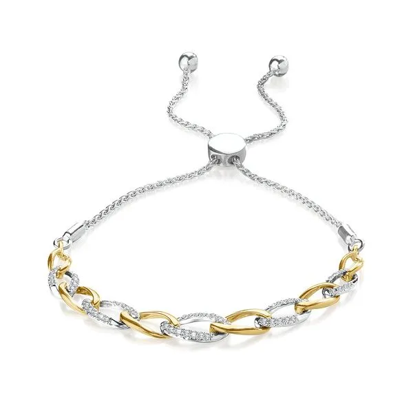 10k gold on sale plated bracelet