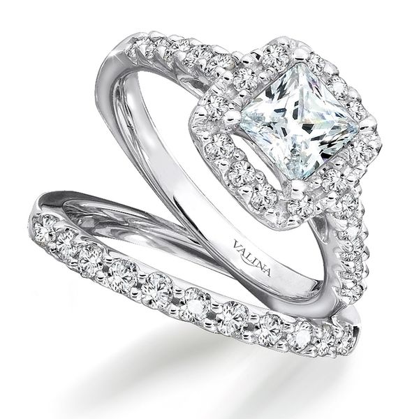 Cushion-Shaped Halo Engagement Ring Image 3 Cottage Hill Diamonds Elmhurst, IL