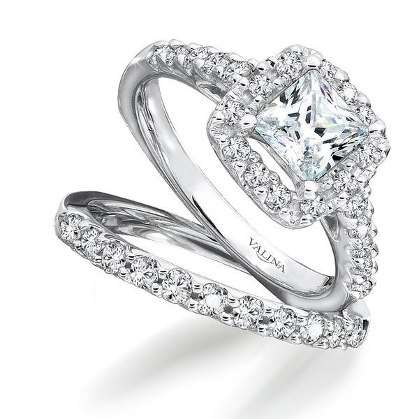 Cushion-Shaped Halo Engagement Ring Image 5 Mesa Jewelers Grand Junction, CO