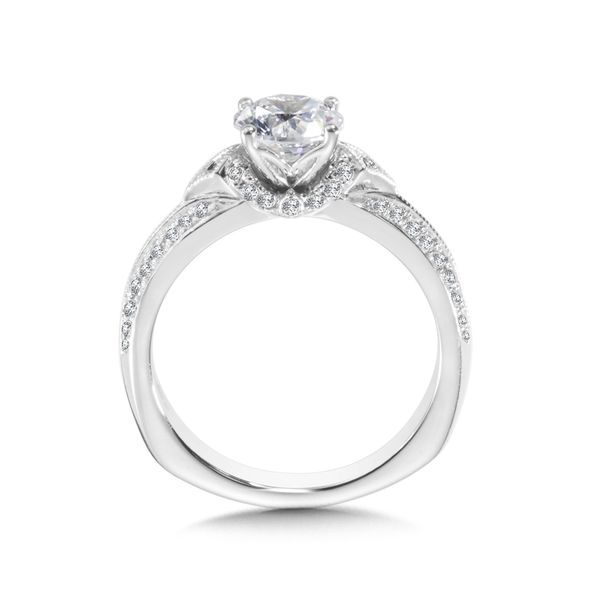Straight Vintage Engagement Ring Image 3 Jayson Jewelers Cape Girardeau, MO