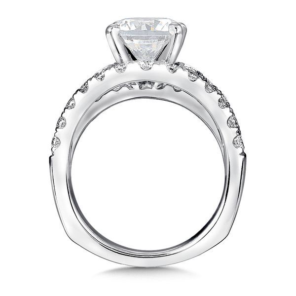 Split Shank Style Engagement Ring Image 3 Midtown Diamonds Reno, NV